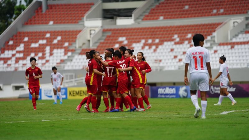 U18 nữ Việt Nam sẽ gặp U18 U18 nữ Australia trong trận chung kết Giải nữ U18 Đ&ocirc;ng Nam &Aacute; 2022.