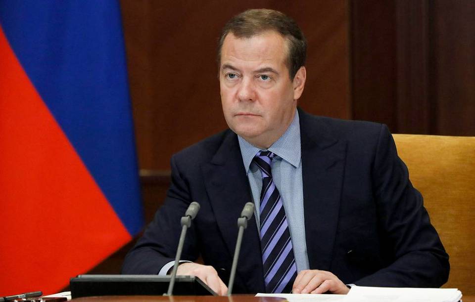 Ph&oacute; Chủ tịch Hội đồng An ninh Nga Dmitry Medvedev. Ảnh: Tass