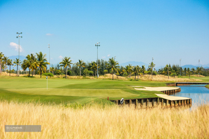 Hố 18 s&acirc;n Nicklaus thuộc BRG Đ&agrave; Nẵng Golf Resort - Nơi diễn ra giải BRG Open Golf Championship Danang 2022