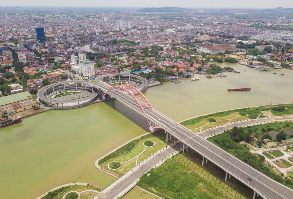 Cầu Ho&agrave;ng Văn Thụ c&oacute; tổng mức đầu tư 2.173 tỷ đồng. Ảnh: Hải Yến