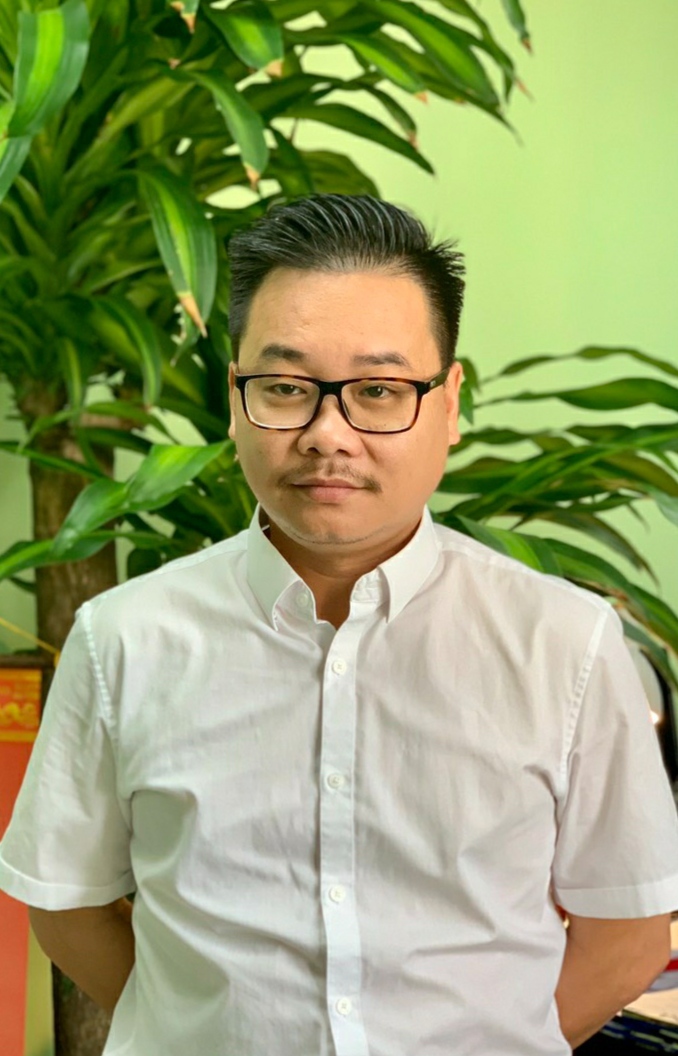 ハノイの UMRT 理事会の副理事長である Le Trung Hieu 氏。