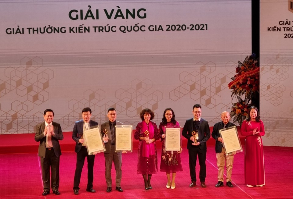 L&ecirc; trao&nbsp;Giải thưởng Kiến tr&uacute;c quốc gia năm 2020-2021.