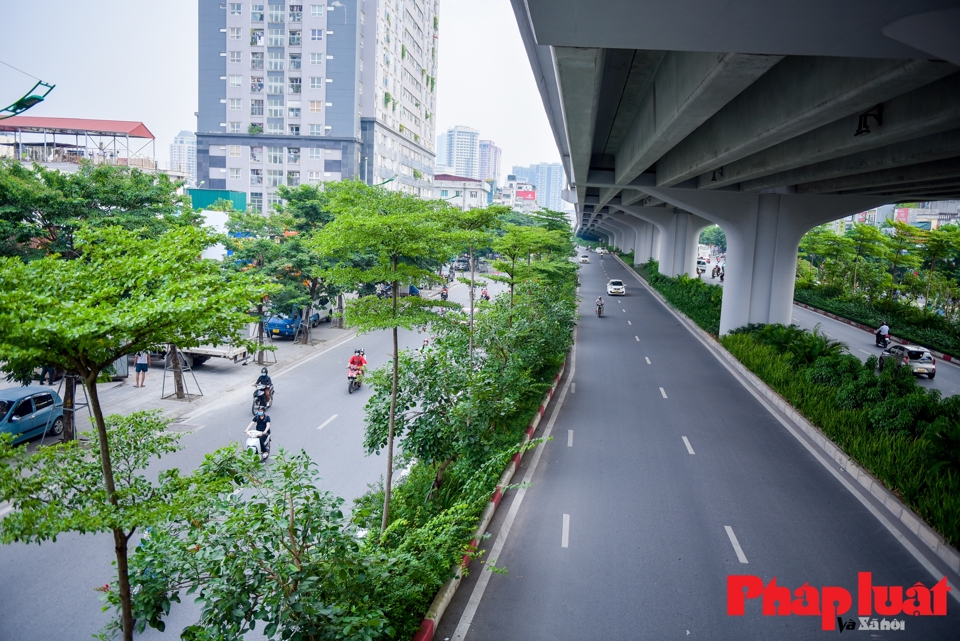 Th&aacute;ng 10/2017, 1.300 c&acirc;y xanh tr&ecirc;n đường Phạm Văn Đồng, phần lớn l&agrave; c&acirc;y x&agrave; cừ đ&atilde; được chặt hạ, di dời để phục vụ cho việc thi c&ocirc;ng đường v&agrave;nh đai 3 đoạn nối liền cầu Thăng Long - Mai Dịch.