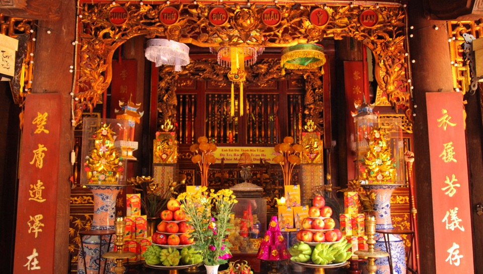 Nét đẹp cổ kính đình Yên Thái nơi thờ Nguyên phi Hoàng Thái hậu Ỷ Lan - Ảnh 9