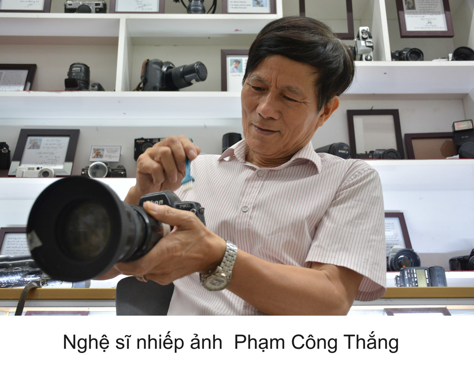 Nghệ sĩ nhiếp ảnh Phạm Công Thắng.