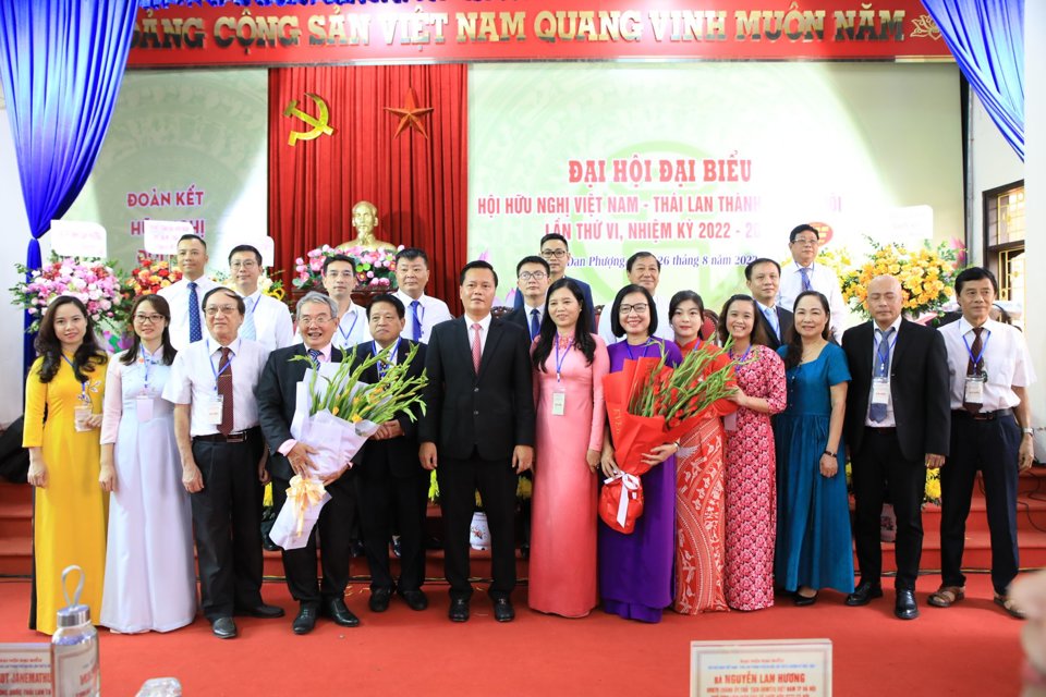 Ban Chấp h&agrave;nh kh&oacute;a VI Hội hữu nghị Việt Nam - Th&aacute;i Lan TP H&agrave; Nội.&nbsp;