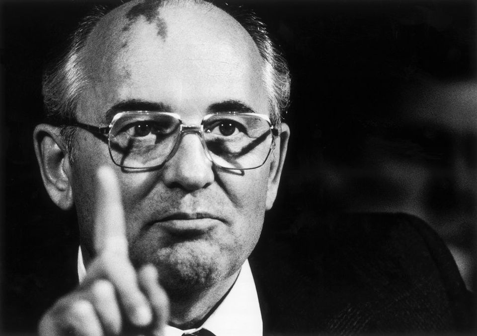&Ocirc;ng&nbsp;Mikhail Gorbachev năm 1986. Ảnh: Getty