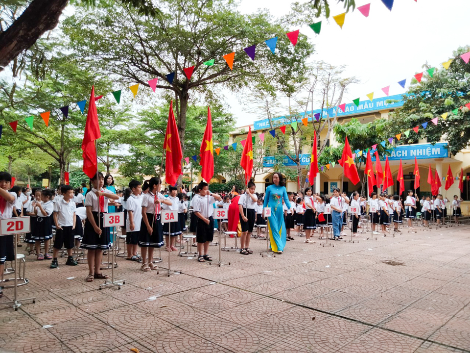 H&igrave;nh ảnh tại&nbsp;Trường Tiểu học Trung t&acirc;m nghi&ecirc;n cứu B&ograve; v&agrave; Đồng cỏ Ba V&igrave;.