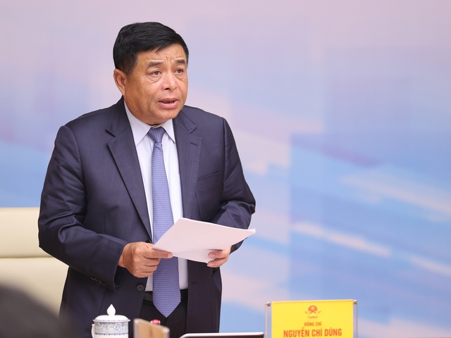 Bộ trưởng Bộ Kế hoạch v&agrave; Đầu tư Nguyễn Ch&iacute; Dũng