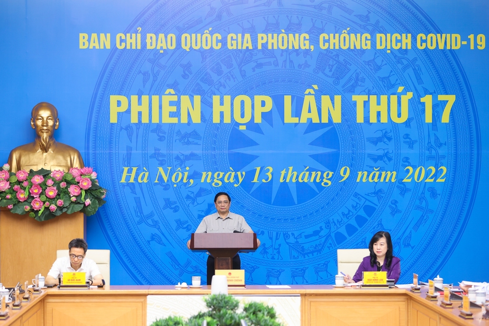 Thủ tướng Chính phủ Phạm Minh Chính phát biểu tại phiên họp. Ảnh: Nhật Bắc