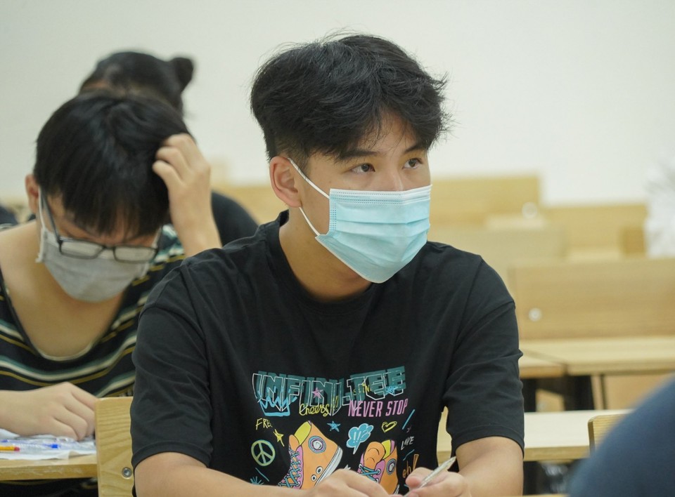 Thí sinh tham dự kỳ thi đánh giá năng lực- ĐH Bách khoa Hà Nội năm 2022