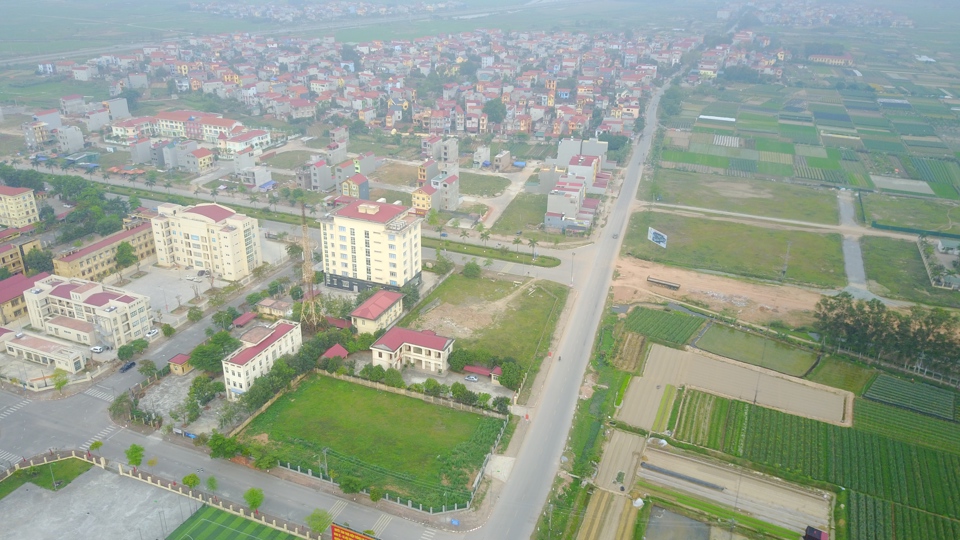 Mê Linh là huyện có nhiều dự án khu đô thị chậm triển khai. Ảnh: Hữu Thắng
