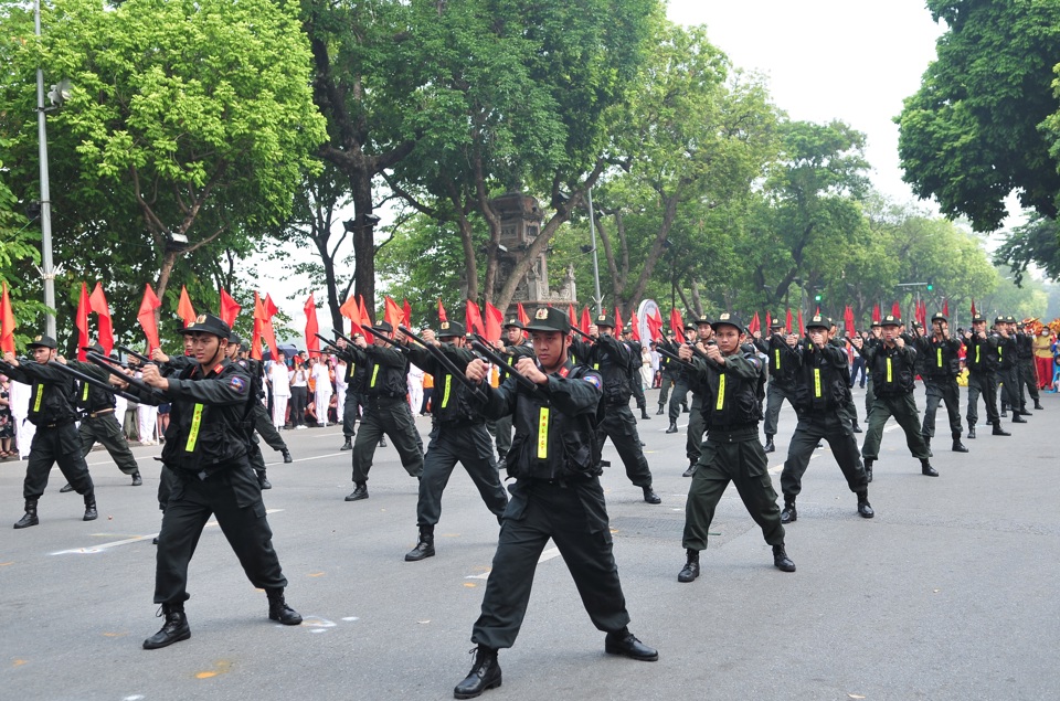 Ấn tượng Lễ khai mạc Đại hội TDTT quận Hoàn Kiếm, Hà Nội lần thứ 10 - Ảnh 9