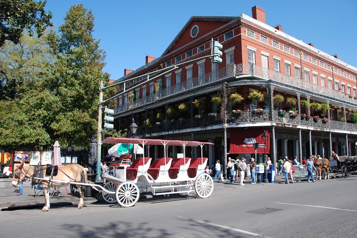 New Orleans l&agrave; một th&agrave;nh phố du lịch nổi tiếng của Mỹ. Ảnh: Internet