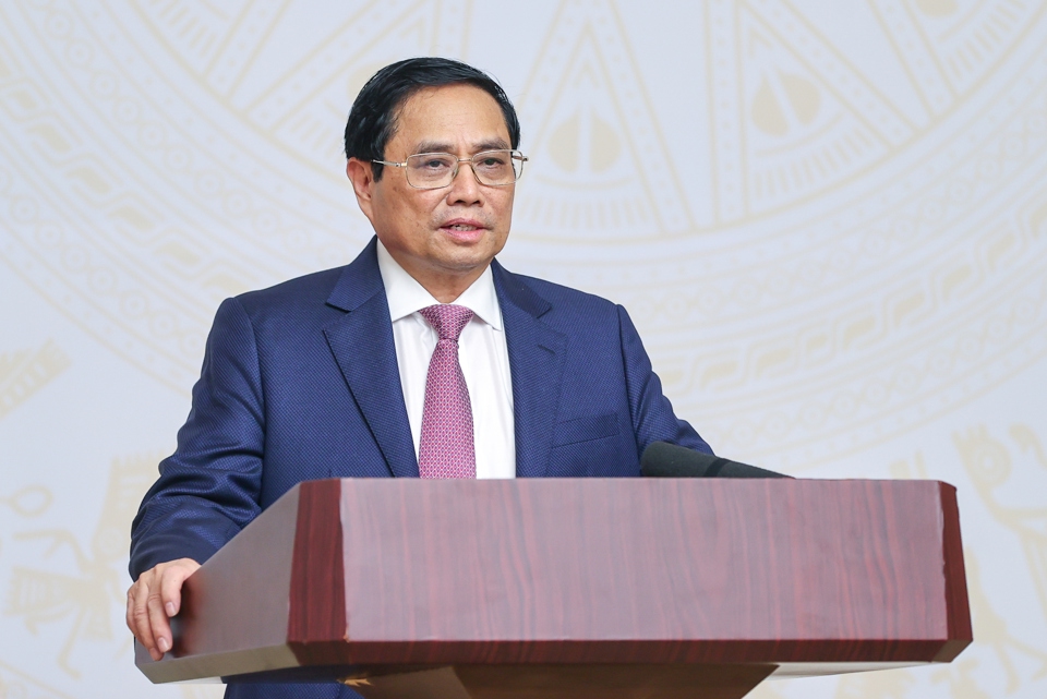 Thủ tướng Phạm Minh Ch&iacute;nh: Quyết liệt x&acirc;y dựng nền ngoại giao kinh tế phục vụ ph&aacute;t triển, th&uacute;c đẩy 3 động lực của nền kinh tế - Ảnh: VGP/Nhật Bắc