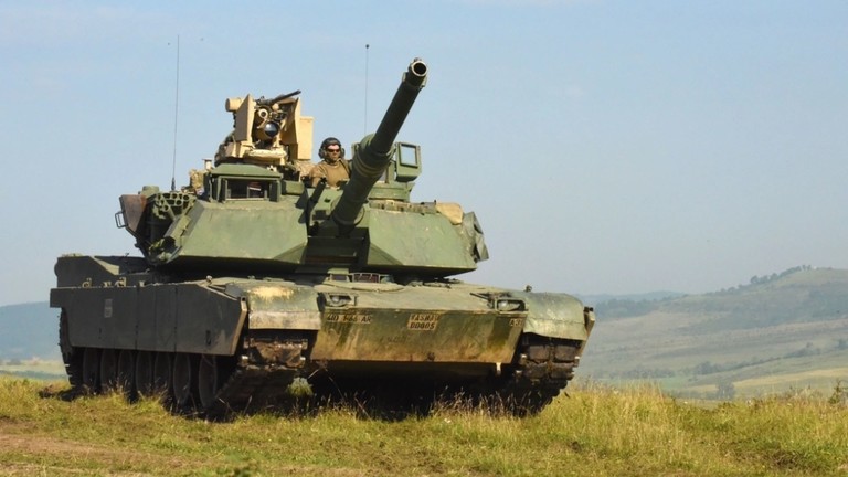 Xe tăng M1 Abrams. Ảnh: Bộ Quốc ph&ograve;ng Mỹ