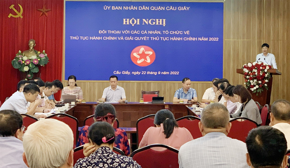 Quang cảnh hội nghị.