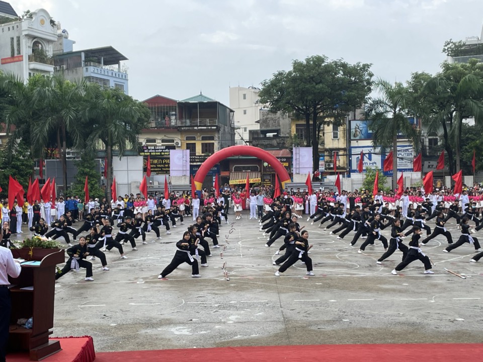 Khai mạc Đại hội TDTT huyện Thường Tín lần thứ IX năm 2022 - Ảnh 1