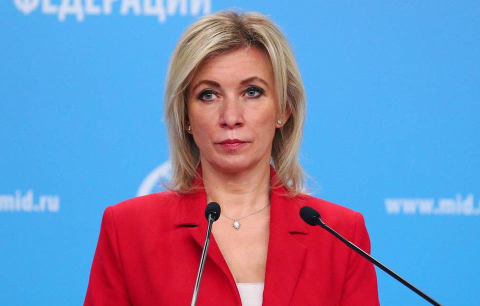 Người ph&aacute;t ng&ocirc;n Bộ Ngoại giao Nga Maria Zakharova. Ảnh: Tass