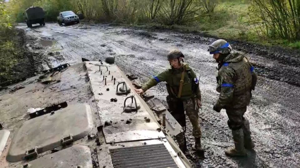 Lực lượng Ukraine kiểm so&aacute;t c&aacute;c v&ugrave;ng n&ocirc;ng th&ocirc;n của Donetsk xung quanh thị trấn Lyman. Ảnh: CNN