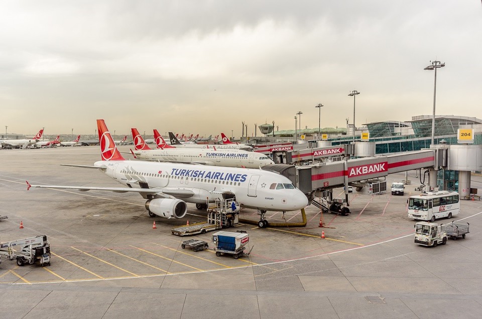 S&acirc;n bay Istanbul của Thổ Nhĩ Kỳ. Ảnh Shutterstock