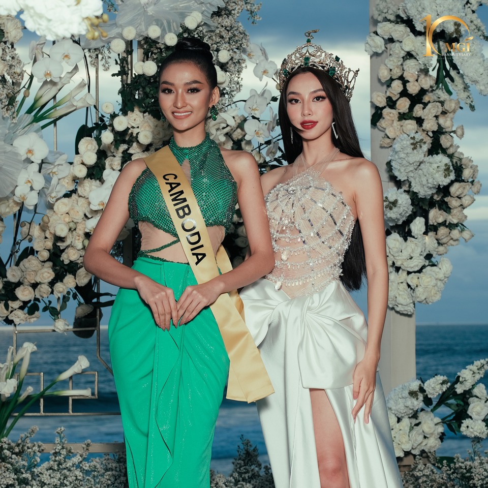 Thùy Tiên "lấn át" Thiên Ân và các người đẹp quốc tế Miss Grand International 2022 - Ảnh 9