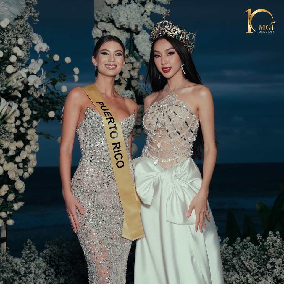Thùy Tiên "lấn át" Thiên Ân và các người đẹp quốc tế Miss Grand International 2022 - Ảnh 10