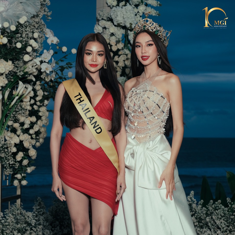 Thùy Tiên "lấn át" Thiên Ân và các người đẹp quốc tế Miss Grand International 2022 - Ảnh 6
