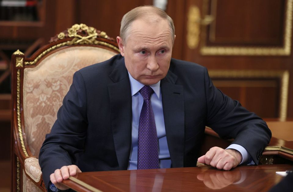 俄羅斯總統弗拉基米爾·普京。 照片：路透社