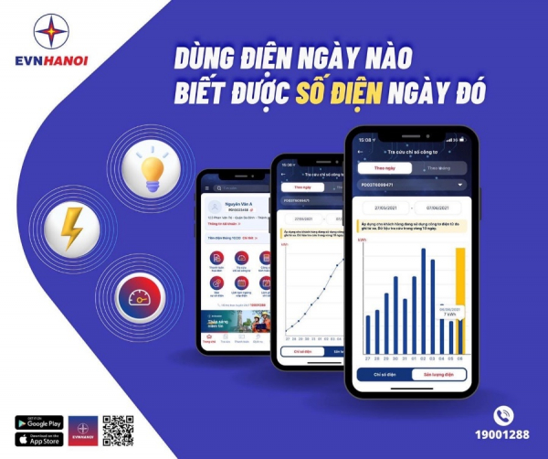 Hiệu quả, tiện lợi với những tiện ích của EVNHANOI - Ảnh 3