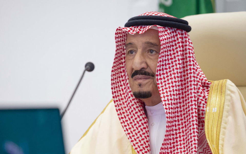 Quốc vương Ả Rập Saudi Salman bin Abdulazizc h&ocirc;m 16/10 khẳng định nước n&agrave;y đang nỗ lực gi&uacute;p thị trường dầu mỏ ổn định v&agrave; c&acirc;n bằng. Ảnh: AFP