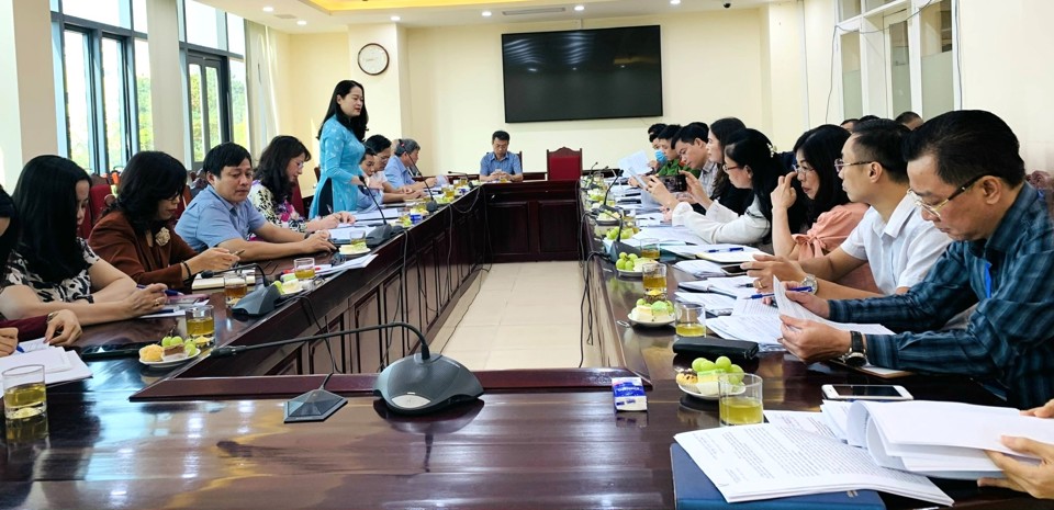 Đoàn kiểm tra liên ngành TP Hà Nội làm việc về nội dung quản lý nhà nước về lĩnh vực văn hóa tại quận Ba Đình