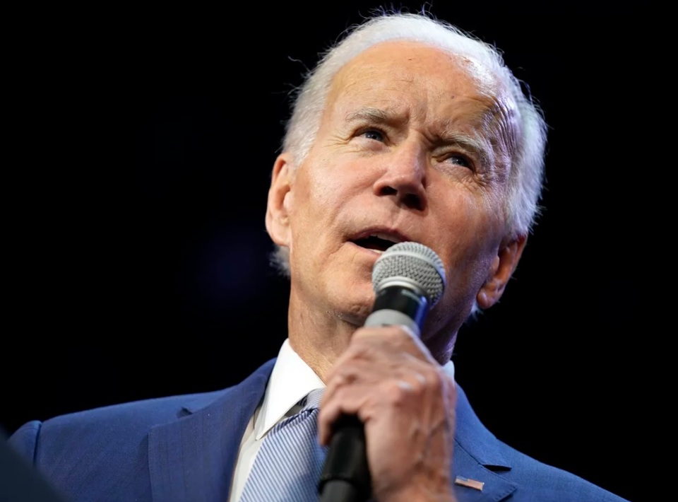 Tổng thống Mỹ Joe Biden. Ảnh: AP