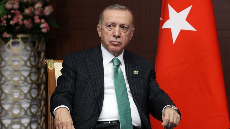 Tổng thống Thổ Nhĩ Kỳ Recep Tayyip Erdogan. Ảnh: RT