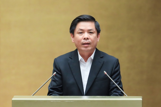 Quốc hội miễn nhiệm Bộ trưởng Giao th&ocirc;ng Vận tải Nguyễn Văn Thể