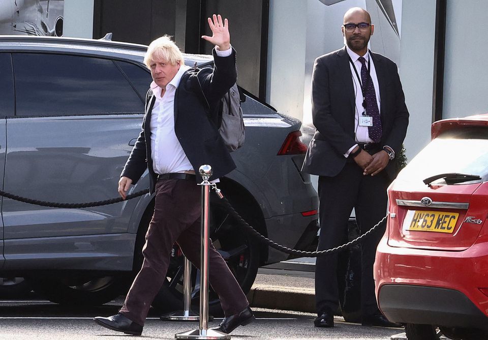 Cựu Thủ tướng Anh Boris Johnson. Ảnh: Reuters