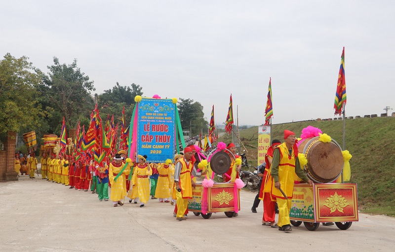 Lễ hội Đền Cả- Dinh đ&ocirc; Quan Ho&agrave;ng Mười (ảnh tư liệu)