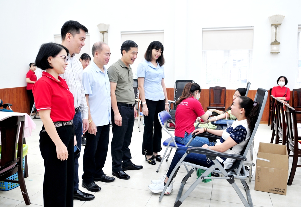 Quận Hoàn Kiếm: Lan tỏa nghĩa cử cao đẹp từ phong trào hiến máu tình nguyện - Ảnh 1