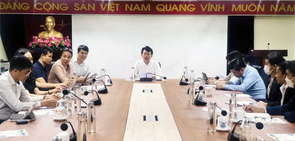 Sở Du lịch H&agrave; Nội th&ocirc;ng tin cuộc thi Hoa hậu Du lịch Thế giới 2022 . Ảnh: Ho&agrave;i Nam