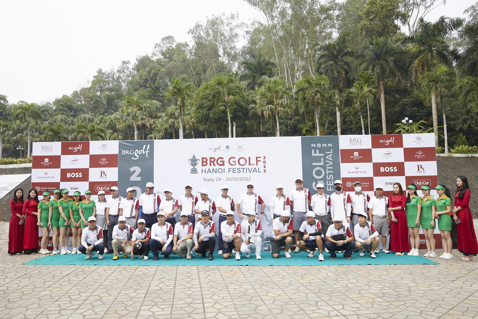 Lễ khai mạc giải đấu 2022 BRG Golf Hanoi Festival