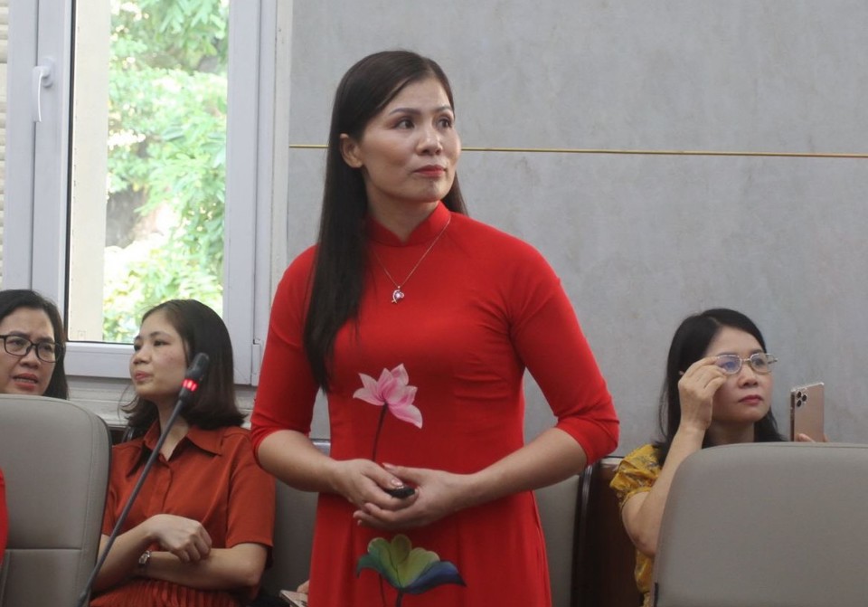 Cô Đỗ Thị Bích Hòa, giáo viên trường Tiểu học Thạch Xá, huyện Thạch Thất quyết tâm đổi mới, sáng tạo trong phương pháp dạy Lịch sử