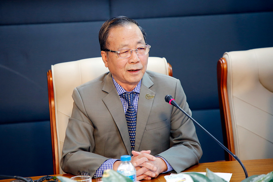 Chủ tịch Hội Thẩm định giá Việt Nam Nguyễn Tiến Thỏa (Ảnh: ĐBND)