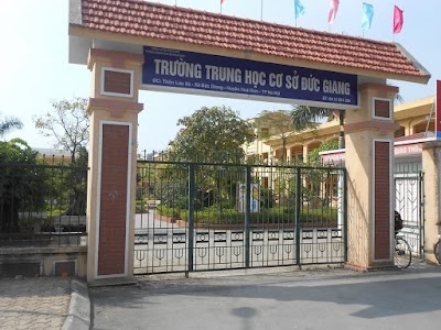 Trường THCS ĐỨc Giang, huyện Hoài Đức- nơi xảy ra sự việc (Ảnh tư liệu)