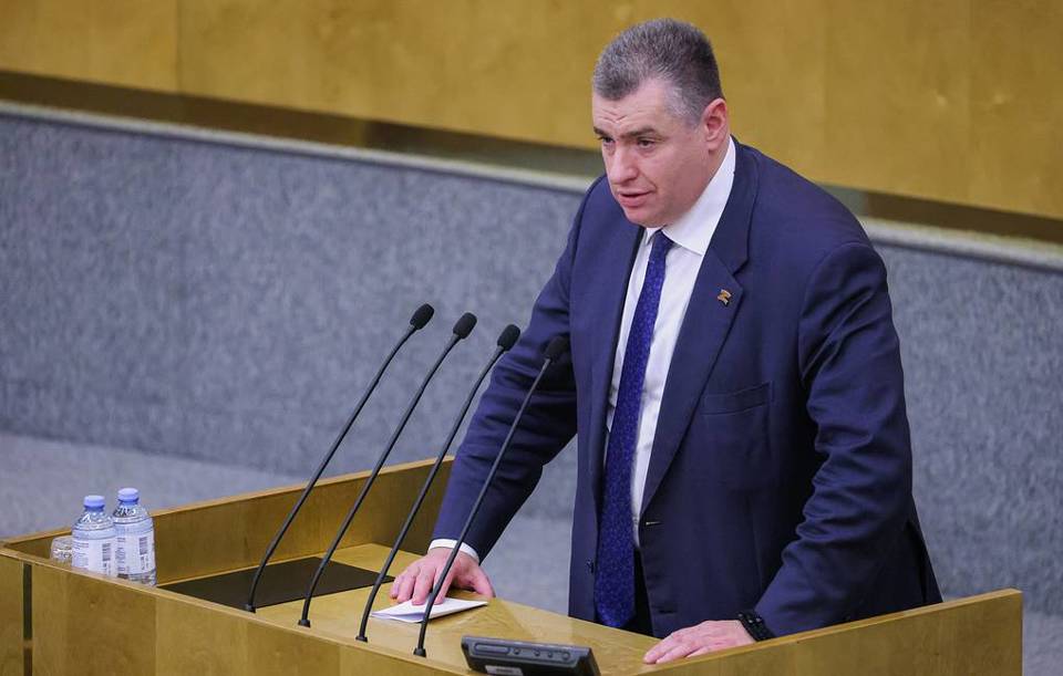 Chủ tịch Ủy ban đối ngoại Hạ viện Nga Leonid Slutsky. Ảnh: Tass