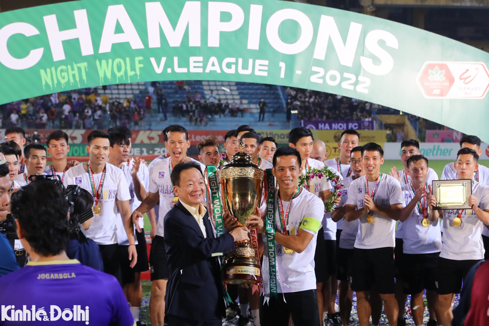 Hà Nội FC vô địch V-League 2022 - Ảnh 8