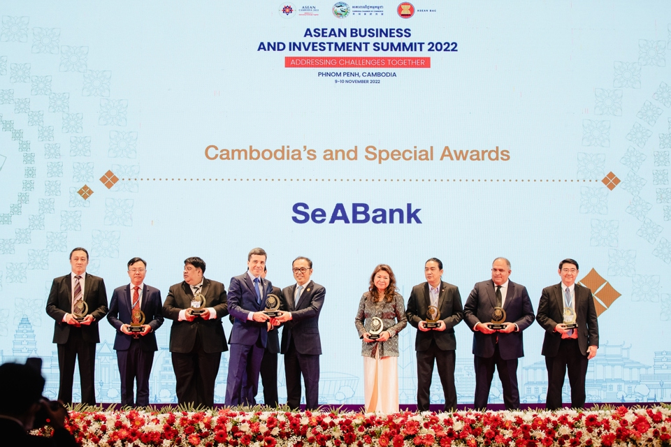 SeABank nhận giải thưởng đặc biệt Cấp khu vực ASEAN Business Award 2022 - Ảnh 1