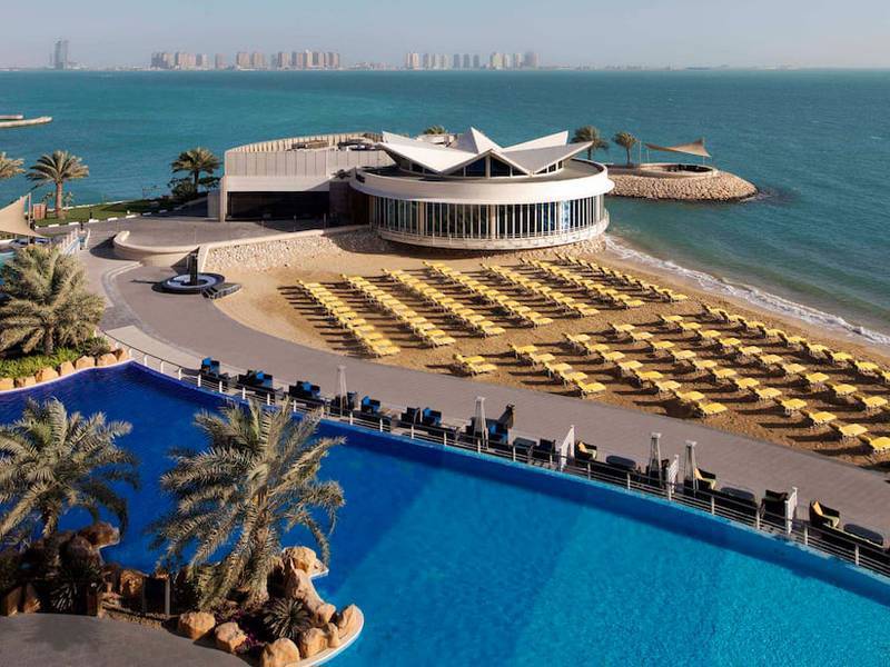 Tuyển Croatia chọn kh&aacute;ch sạn Hilton Doha l&agrave;m nơi ở. Đ&acirc;y l&agrave; kh&aacute;ch sạn 5 sao với sự nhộn nhịp, sang trọng h&agrave;ng đầu.