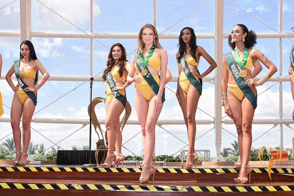 Thí sinh Miss Earth 2022 bắt đầu cuộc đua giành huy chương - Ảnh 12