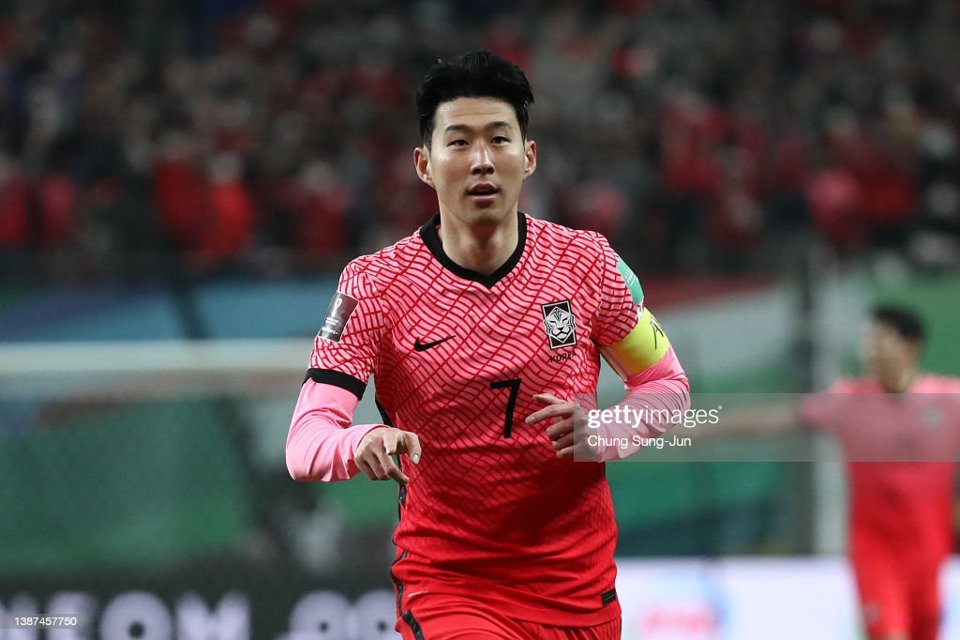 Tiền đạo&nbsp;Son Heung-min l&agrave; niềm hi vọng số 1 của tuyển H&agrave;n Quốc tại VCK World Cup 2022.