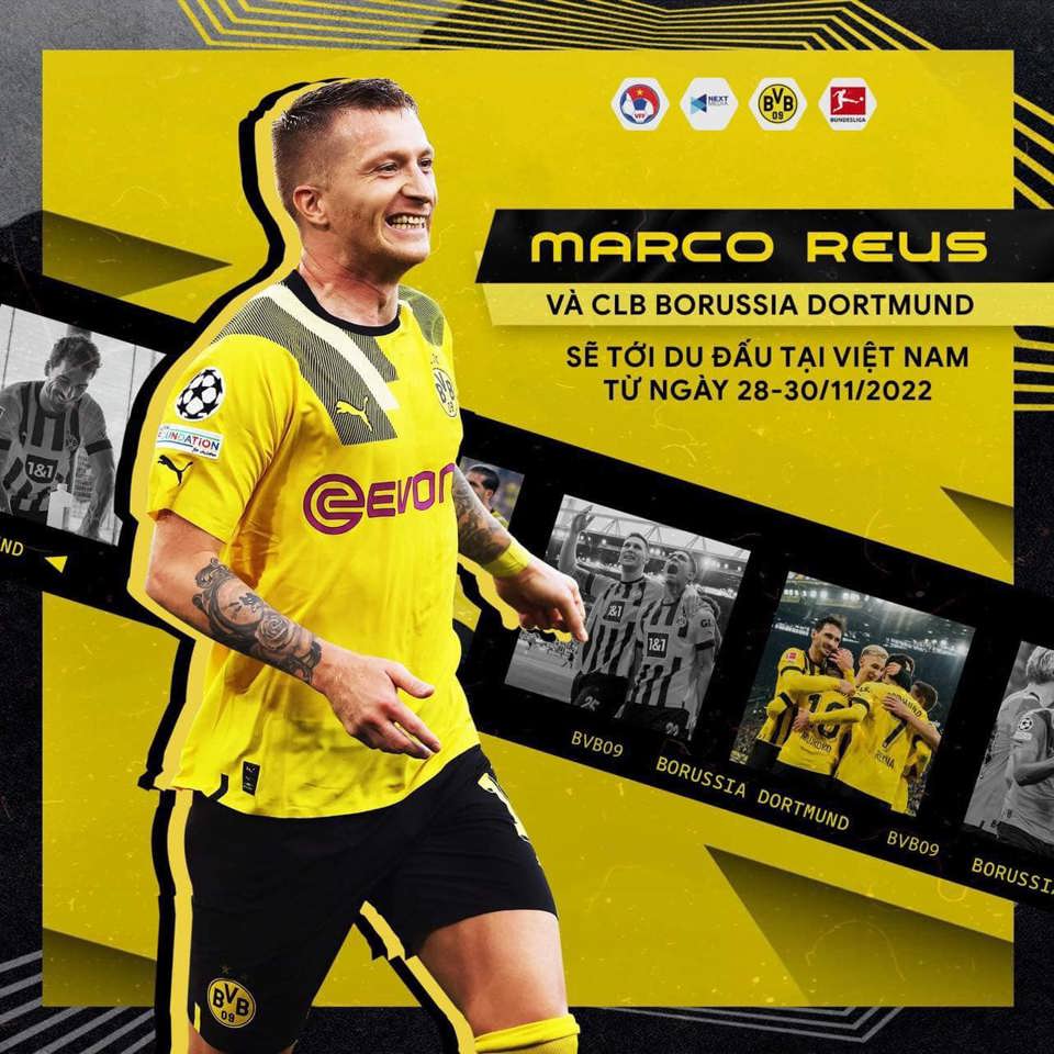  Marco Reus và Mats Hummels của CLB Borussia Dortmund sang Việt Nam - Ảnh 1